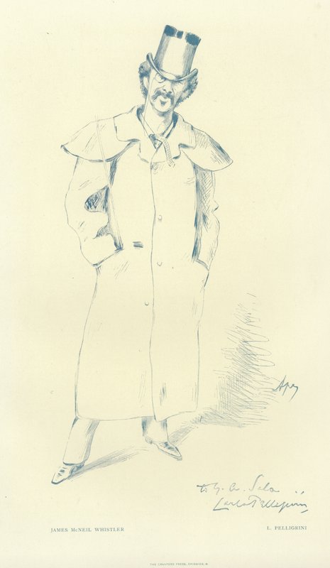 James Abbott McNeill Whistler de Carlo Pellegrini