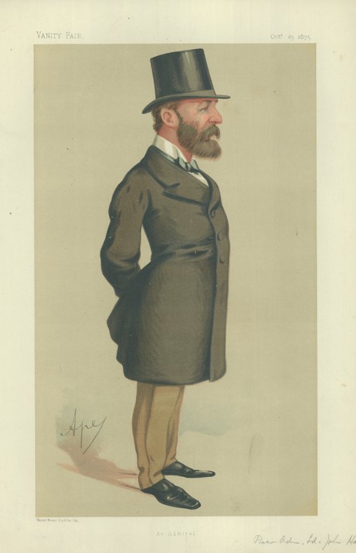 Contraalmirante Lord John Hay de Carlo Pellegrini