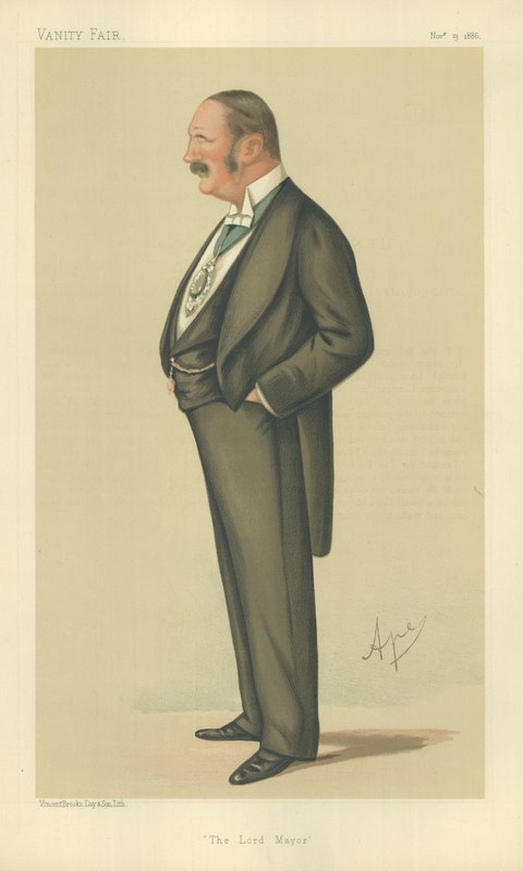 Sir Reginald Hanson, El Muy Honorable Alcalde de Londres de Carlo Pellegrini