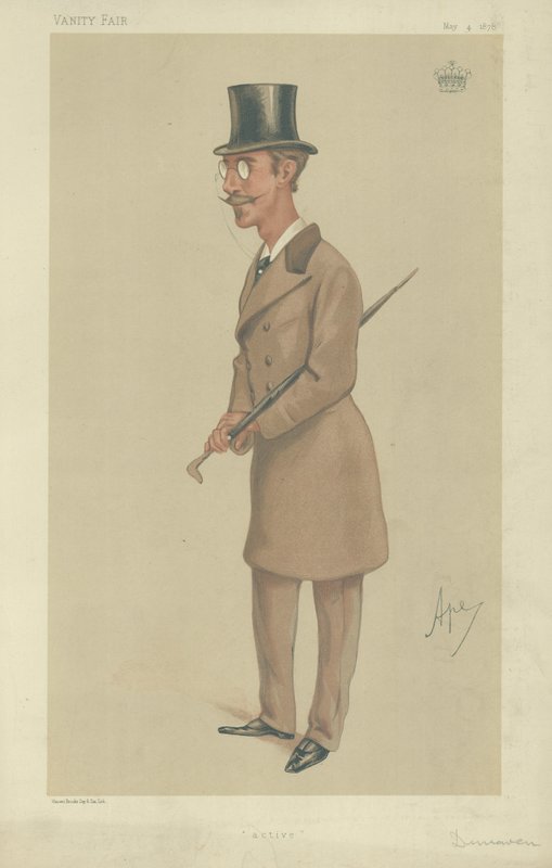 El conde de Dunraven y Mount-Earl de Carlo Pellegrini