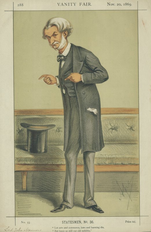 El Muy Honorable Lord John J R Manners de Carlo Pellegrini