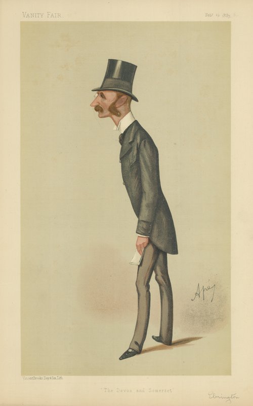 El vizconde Ebrington de Carlo Pellegrini