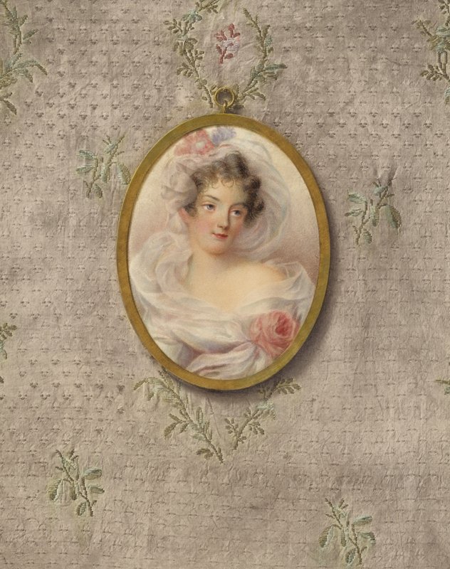 Un estudio al estilo de Isabey de Caroline Sattler Tridon