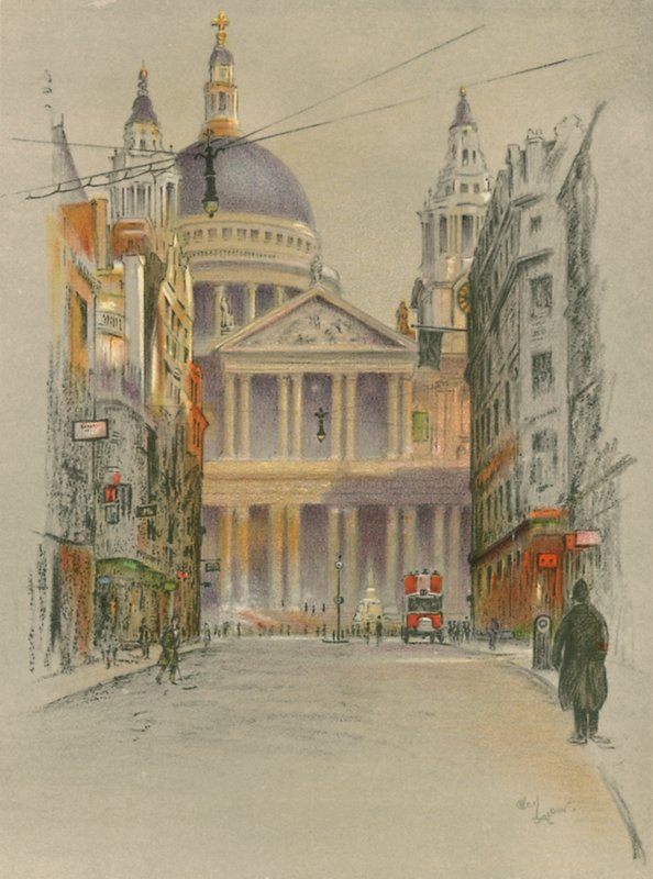 Catedral de San Pablo de Cecil Charles Windsor Aldin