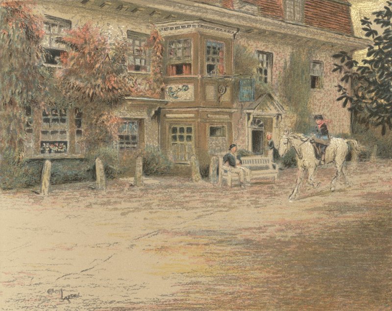The Anchor Inn, Liphook de Cecil Charles Windsor Aldin