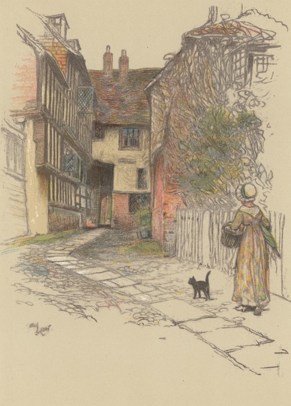 The Mermaid Inn, Rye de Cecil Charles Windsor Aldin
