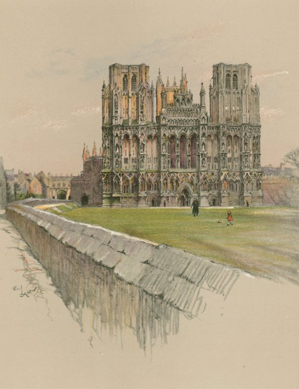 Catedral de Wells de Cecil Charles Windsor Aldin