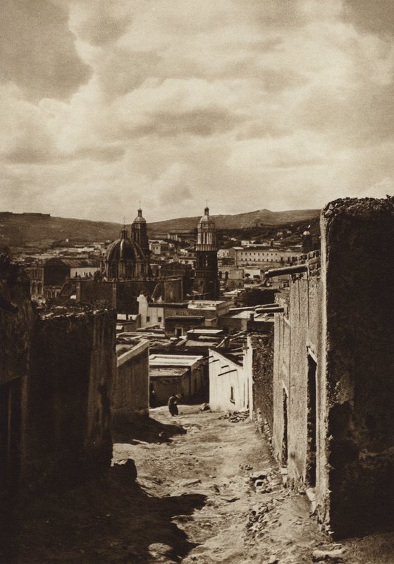 Mexico: Zacatecas (b/w photo) de Cecile Seler Sachs