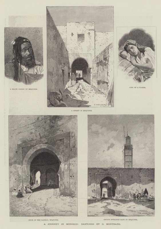 Un viaje en Marruecos de Charles Auguste Loye