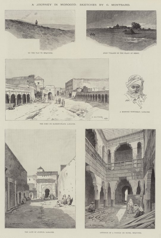 Un viaje en Marruecos de Charles Auguste Loye