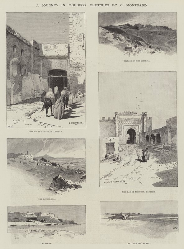 Un Viaje en Marruecos de Charles Auguste Loye