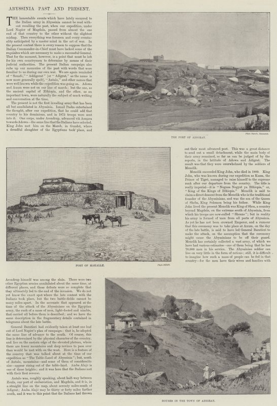 Abisinia Pasado y Presente de Charles Auguste Loye