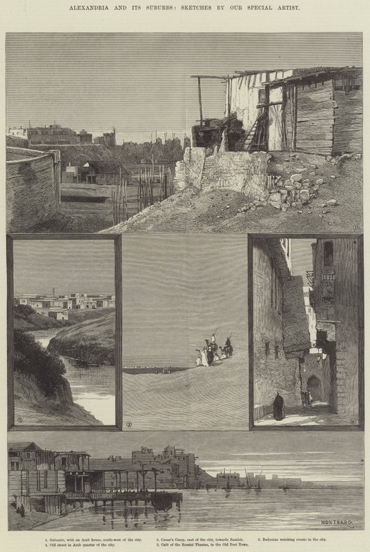 Alejandría y sus suburbios de Charles Auguste Loye