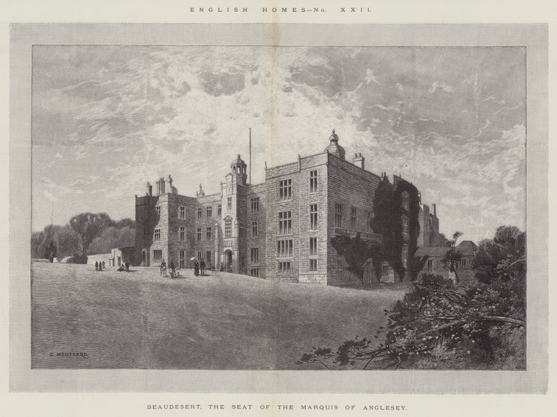 Beaudesert, la residencia del Marqués de Anglesey de Charles Auguste Loye