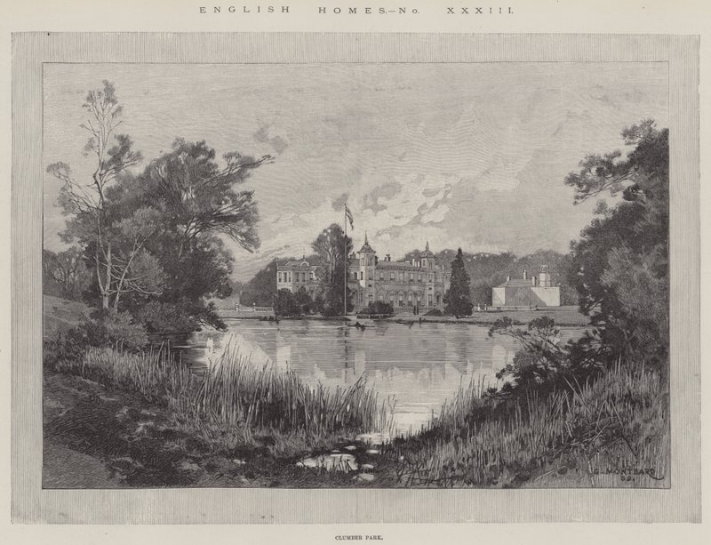Parque Clumber de Charles Auguste Loye