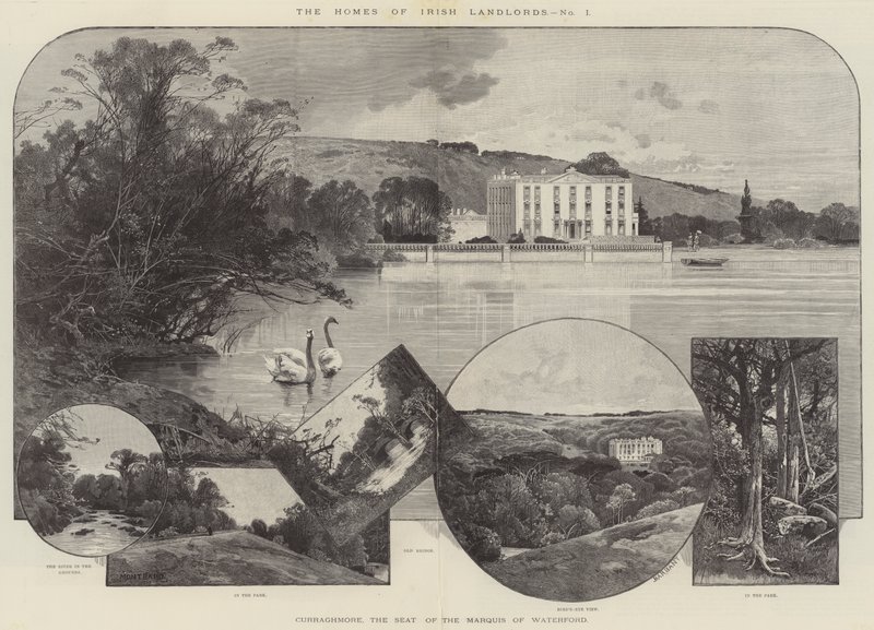 Curraghmore, la residencia del Marqués de Waterford de Charles Auguste Loye