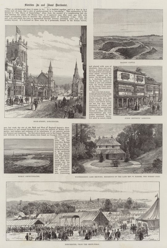 Bocetos en y alrededor de Dorchester de Charles Auguste Loye