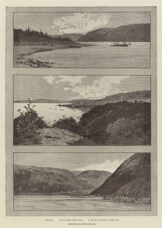 Bocetos en Terranova de Charles Auguste Loye