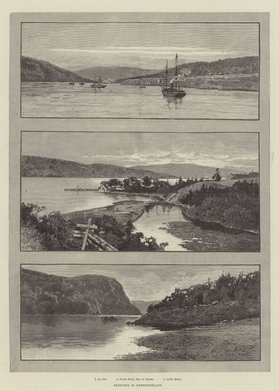 Bocetos en Terranova de Charles Auguste Loye