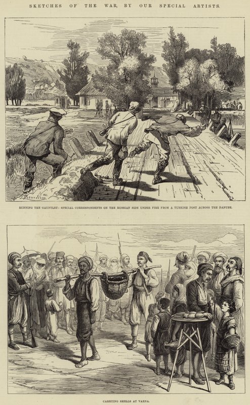Bocetos de la guerra de Charles Auguste Loye