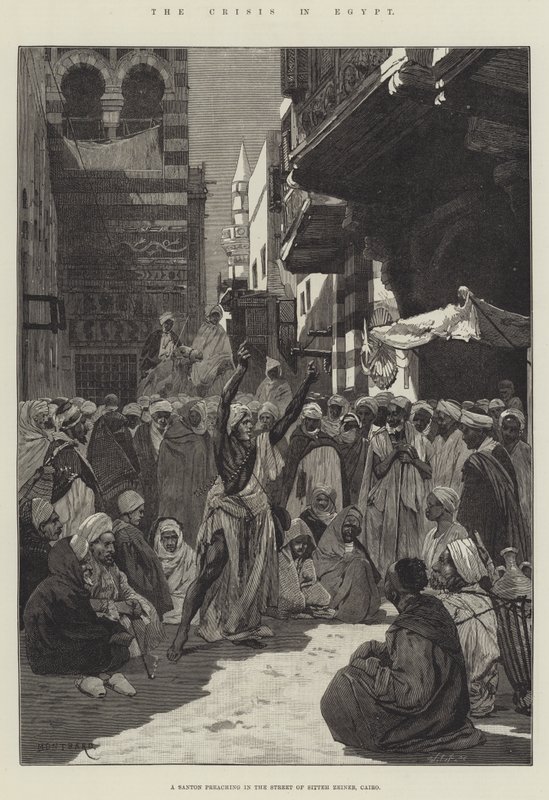 La Crisis en Egipto de Charles Auguste Loye