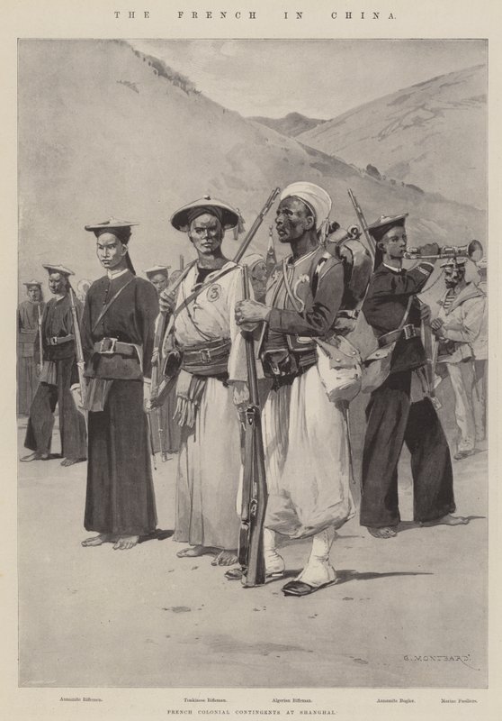 Los franceses en China de Charles Auguste Loye
