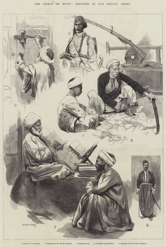 El Pueblo de Egipto de Charles Auguste Loye