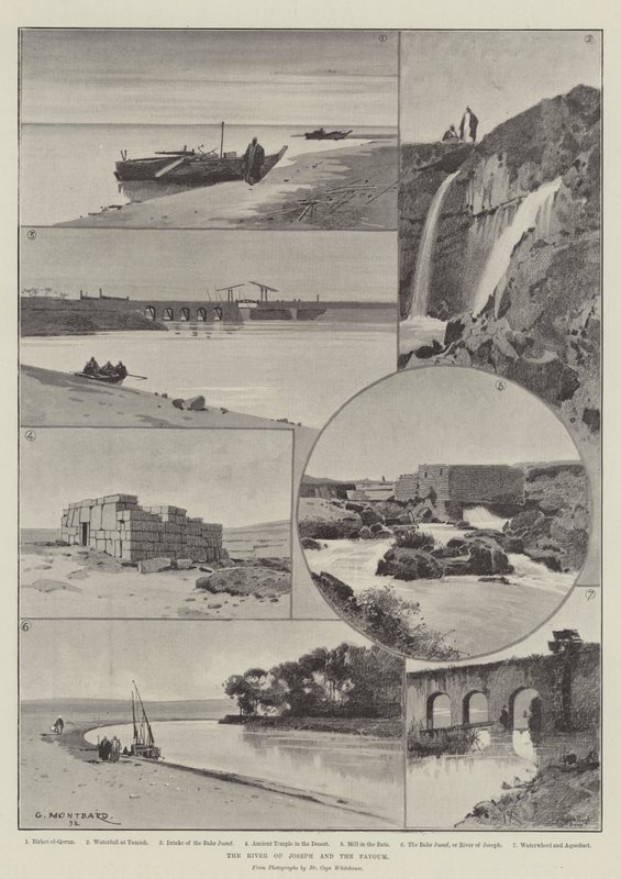 El Río de José y el Fayum de Charles Auguste Loye