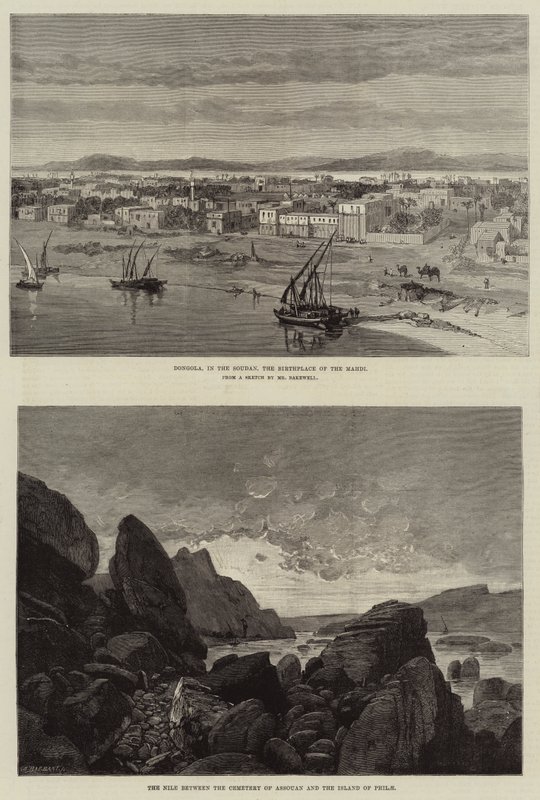 Vistas de Sudán de Charles Auguste Loye