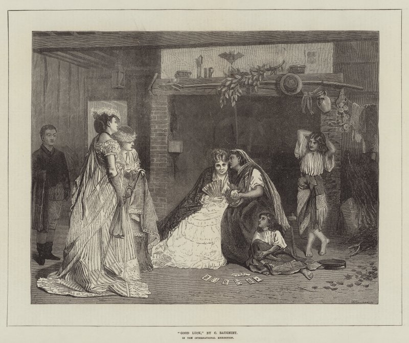 Buena Suerte, en la Exposición Internacional de Charles Baugniet