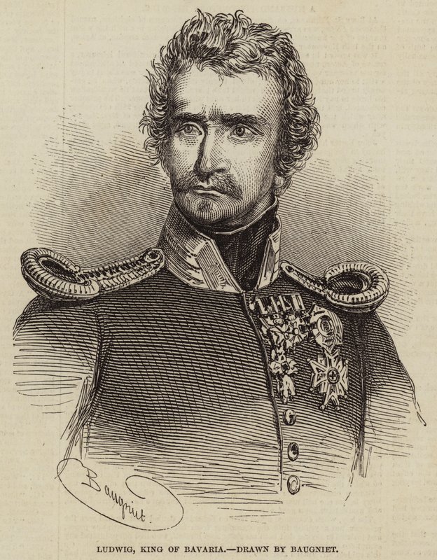 Ludwig, rey de Baviera de Charles Baugniet