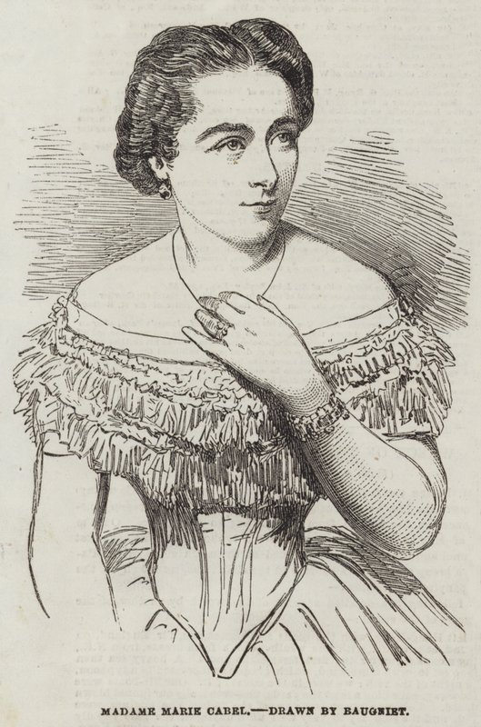 Madame Marie Cabel de Charles Baugniet