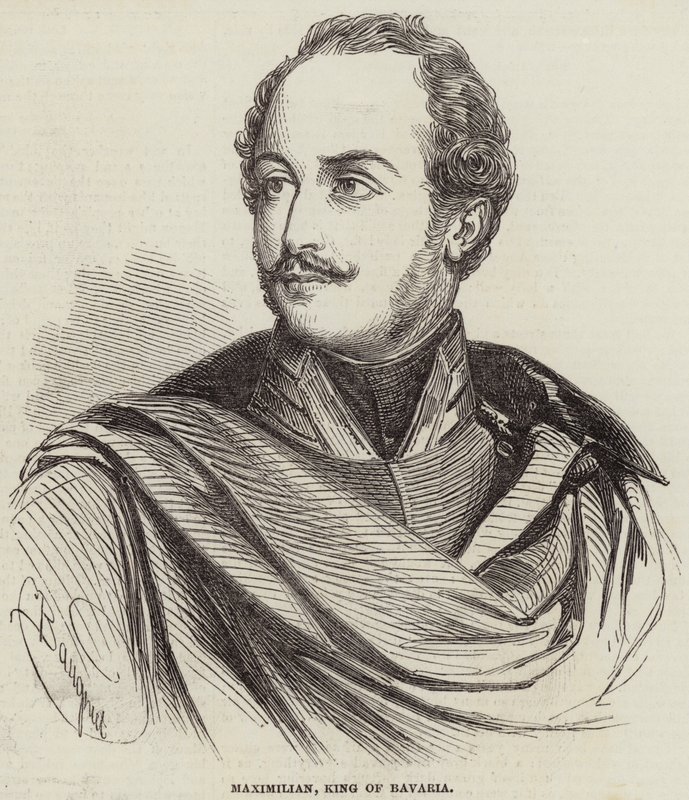 Maximiliano, Rey de Baviera de Charles Baugniet