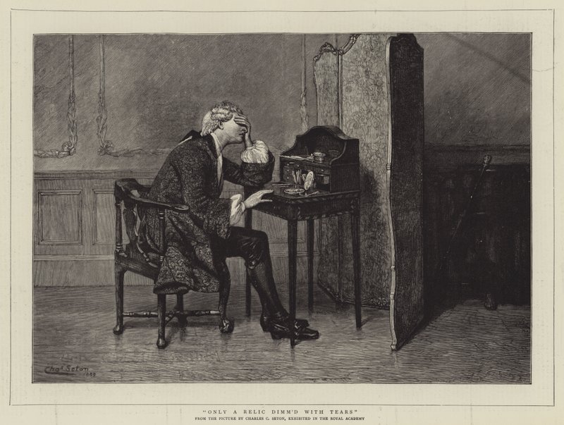 Solo una reliquia empañada por lágrimas de Charles C. Seton