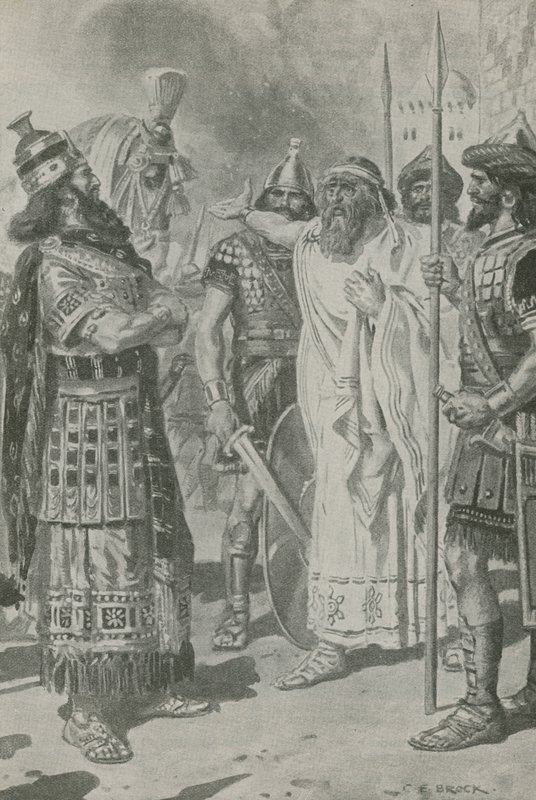 Creso en la sombra de la muerte de Charles Edmund Brock