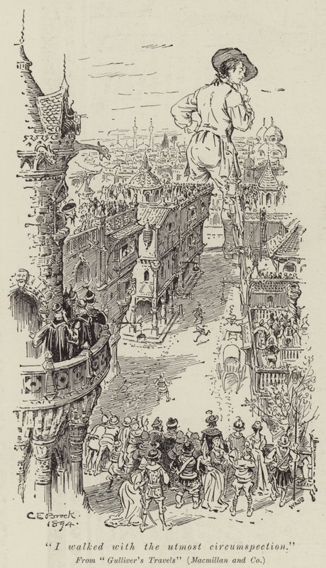 Caminé con la mayor circunspección de Charles Edmund Brock