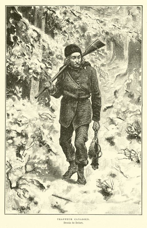 Trampero canadiense de Charles Edouard Delort