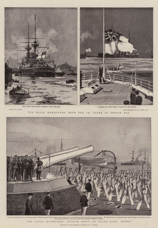 Las maniobras navales de Charles Edward Dixon
