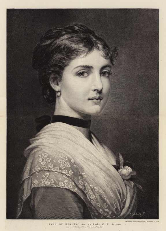 Tipo de belleza, No XVII de Charles Edward Perugini