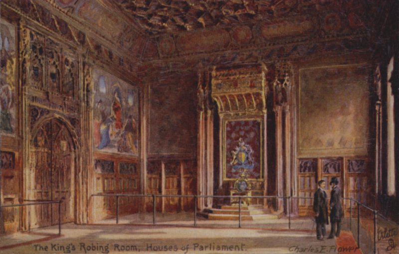 La Sala de Vestir del Rey de Charles Edwin Flower