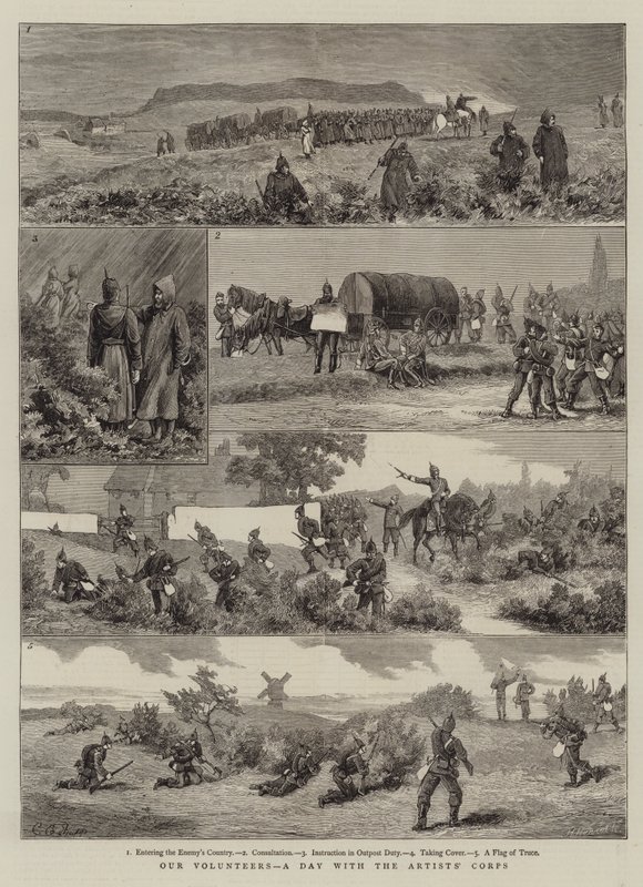 Nuestros Voluntarios, un Día con el Cuerpo de Artistas de Charles Edwin Fripp