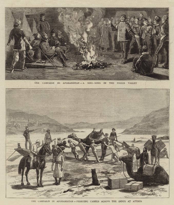 La Campaña en Afganistán de Charles Edwin Fripp
