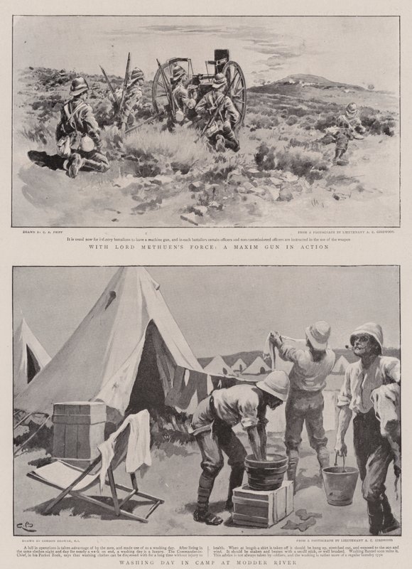La guerra en Sudáfrica de Charles Edwin Fripp