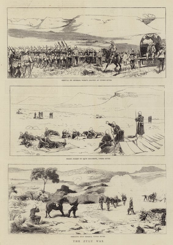 La Guerra Zulú de Charles Edwin Fripp
