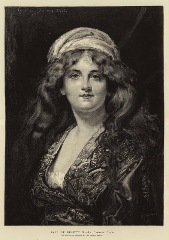 Tipo de Belleza, XI de Charles Emile Auguste Carolus Duran