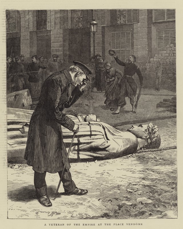 Un Veterano del Imperio en la Plaza Vendome de Charles Green