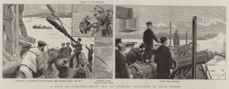 Un viaje en el Torpedero No 60, disparando torpedos en Dale Roads de Charles J. Staniland