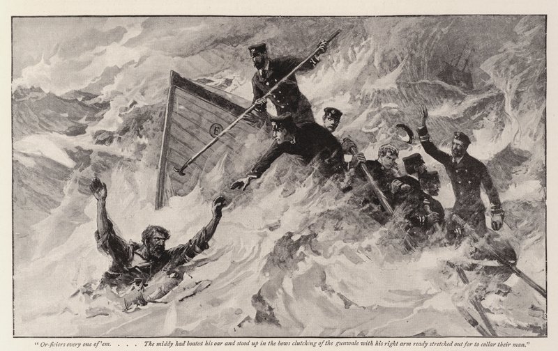 ¡Vámonos, bote salvavidas! de Charles J. Staniland