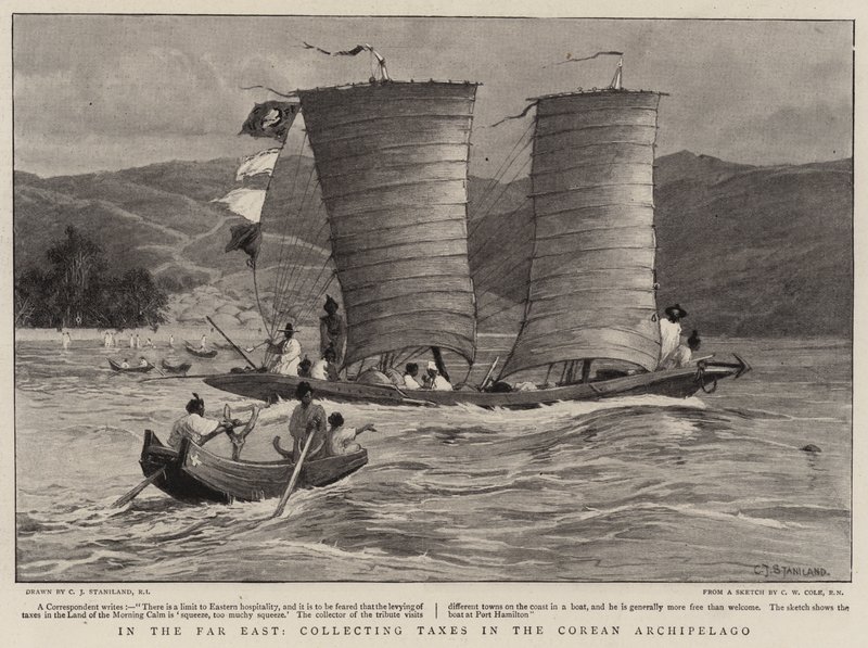 En el Lejano Oriente, recaudando Impuestos en el Archipiélago Coreano de Charles J. Staniland