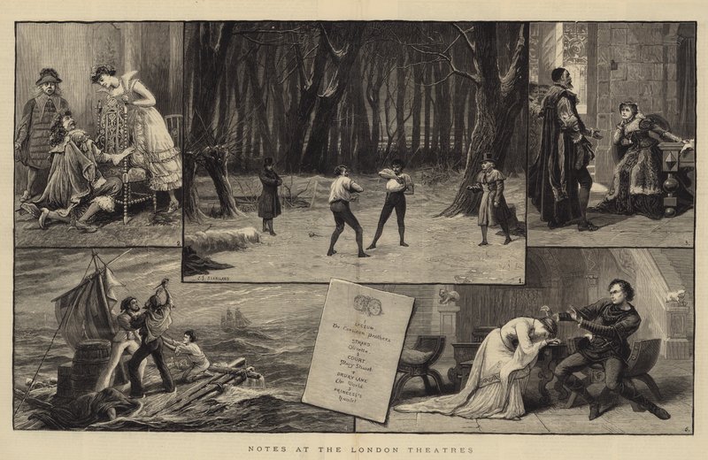 Notas en los teatros de Londres de Charles J. Staniland